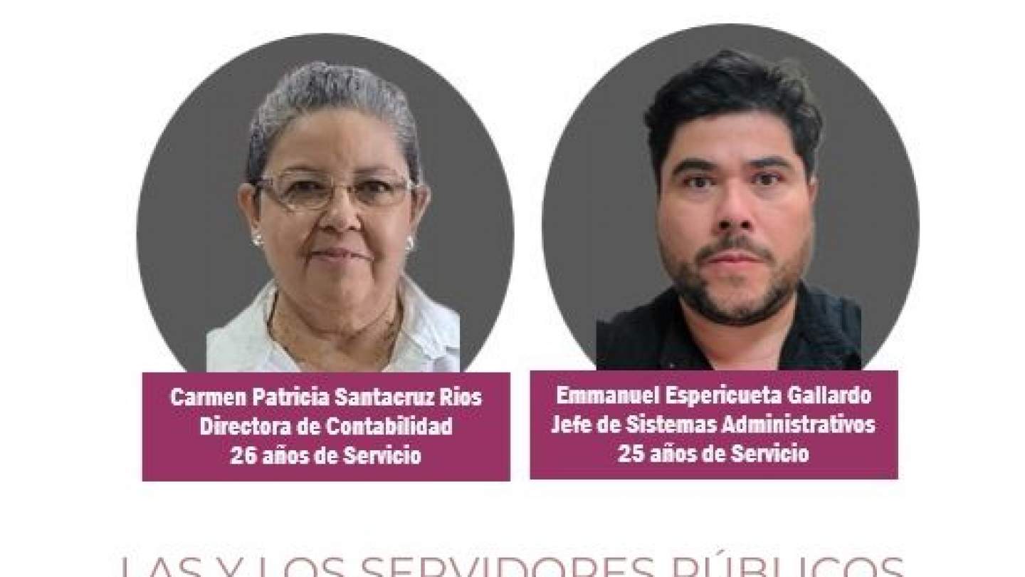 Reconocimiento a la Servidora Pública y Servidor Público Integro, Edición 2024.